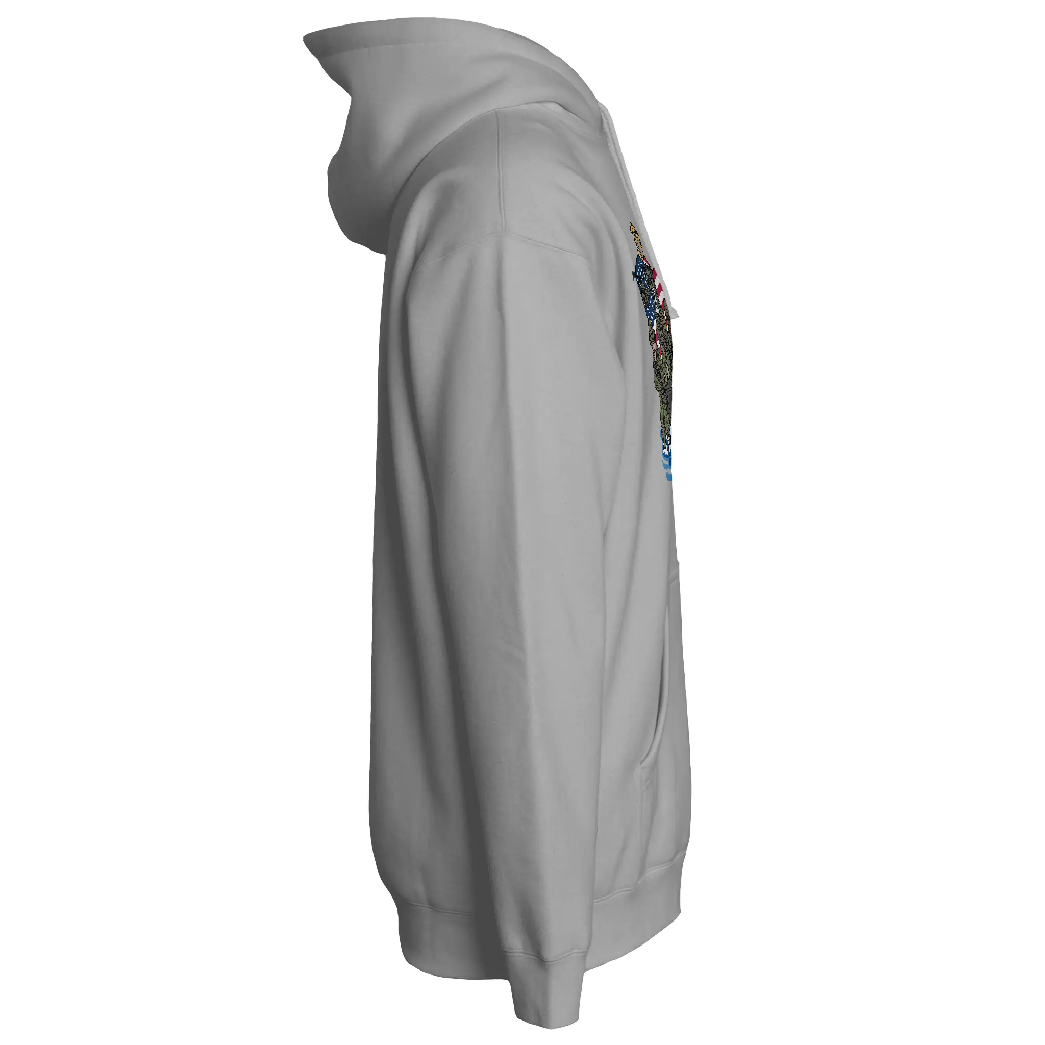 Marine Corps Frenchie Premium Fleece Pullover Hoodie