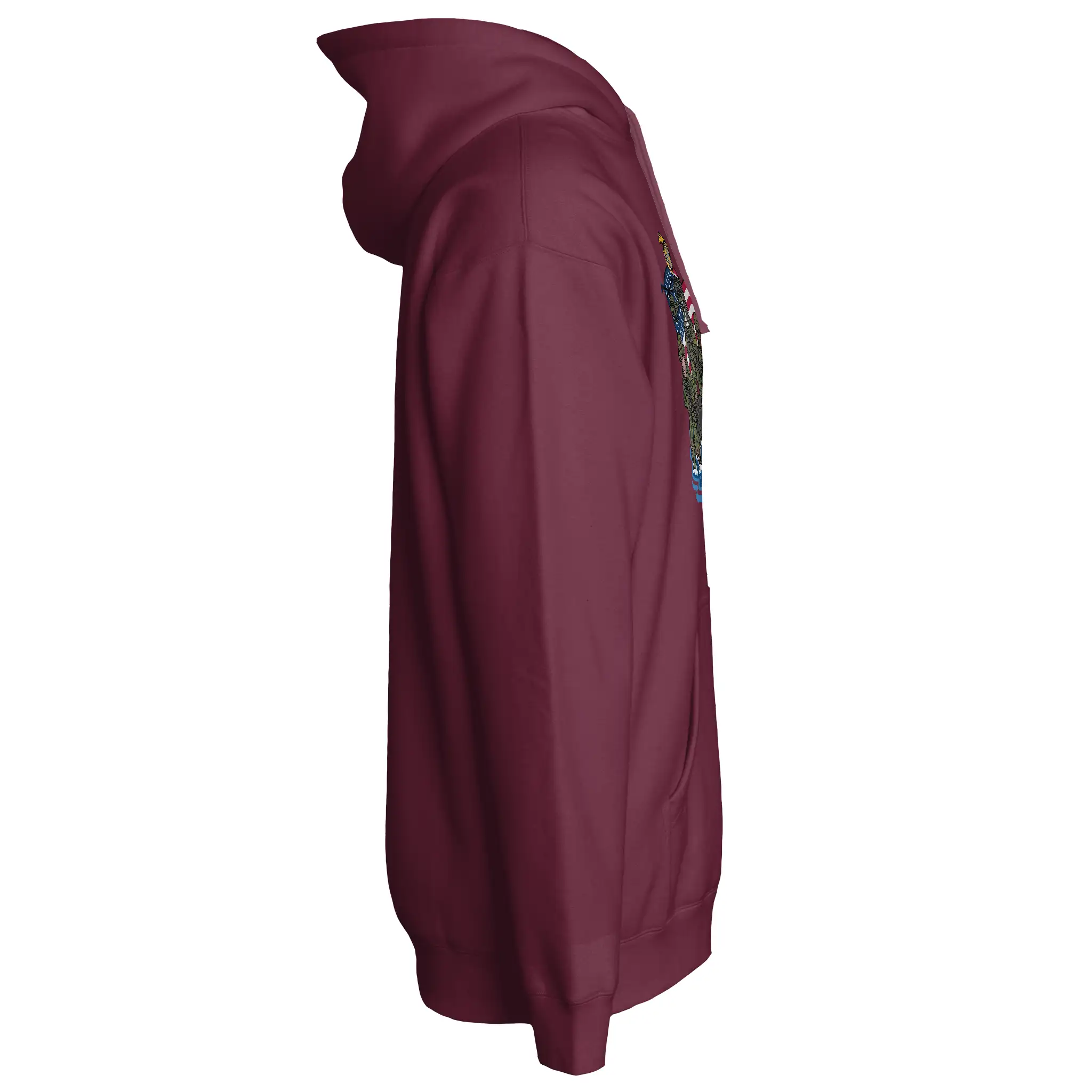 Marine Corps Frenchie Premium Fleece Pullover Hoodie