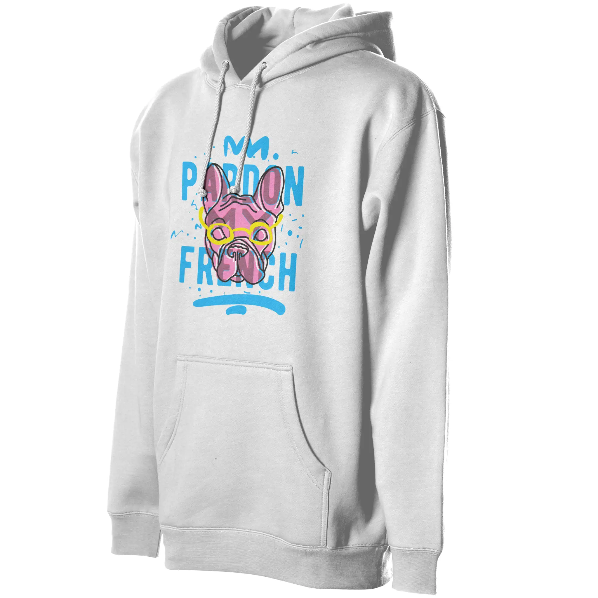 Pardon My Frenchie Fleece Pullover Hoodie