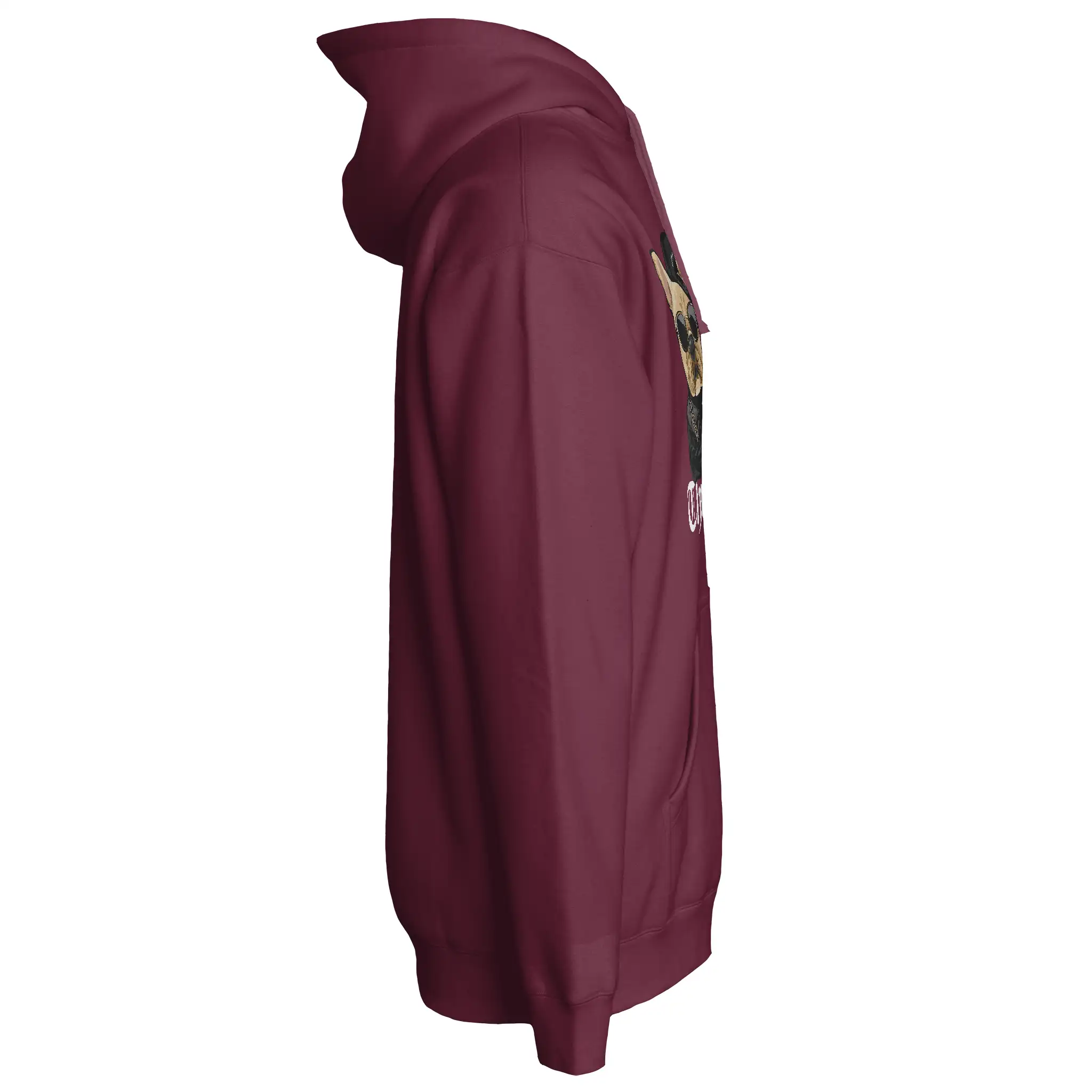 Thug Life Fleece Pullover Hoodie