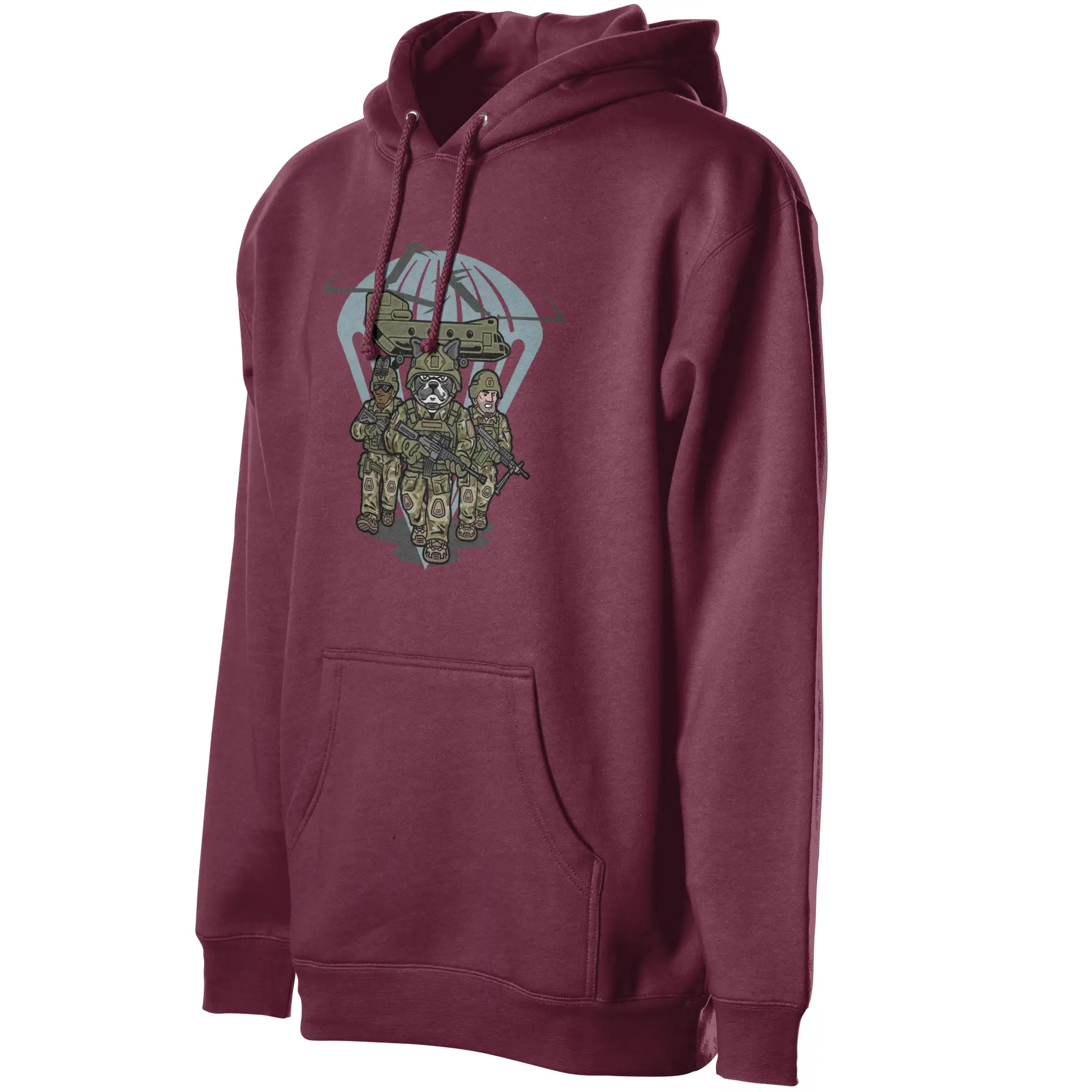US Army Frenchy Premium Fleece Pullover Hoodie