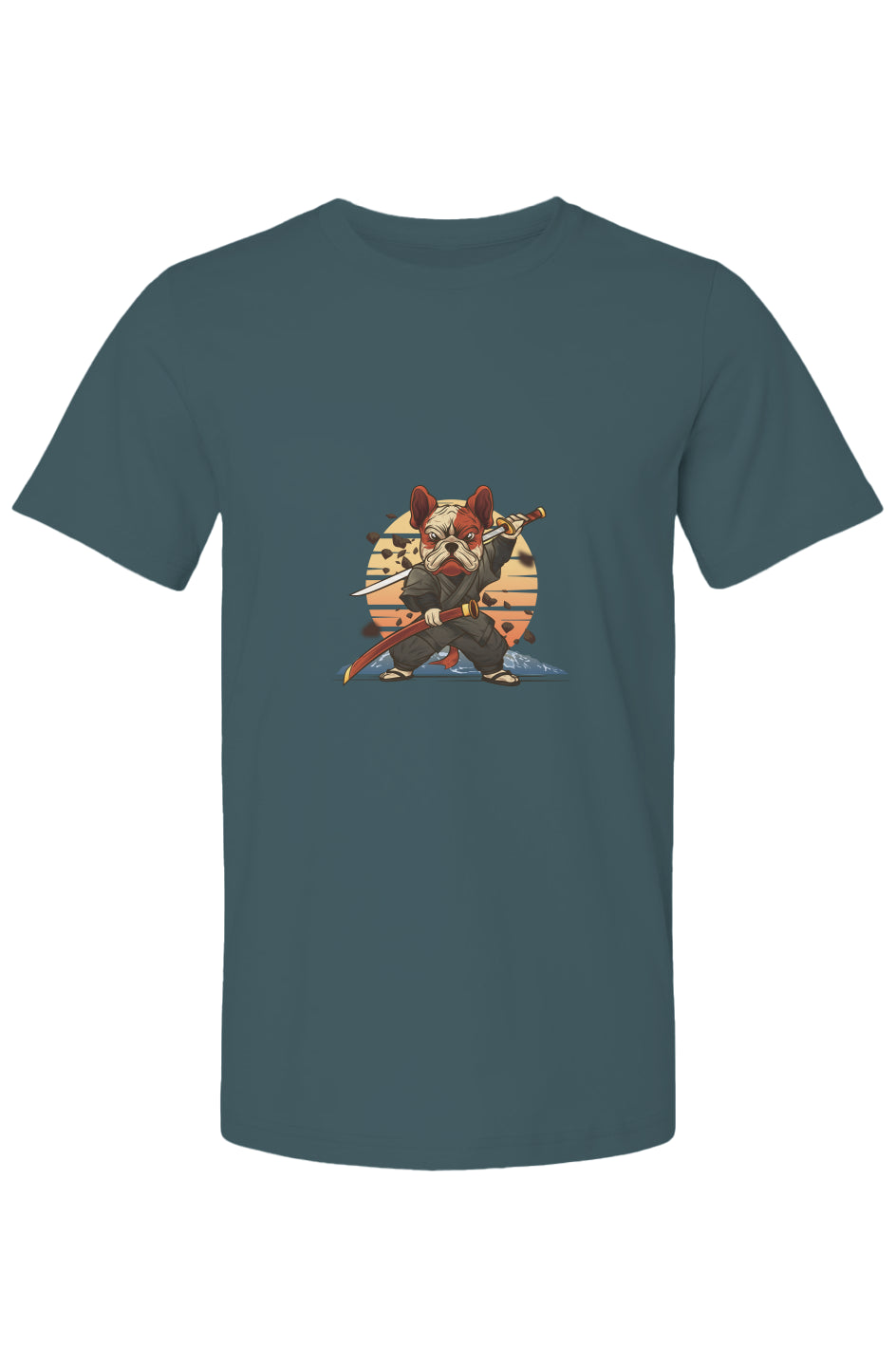 Samurai French Bulldog shirt