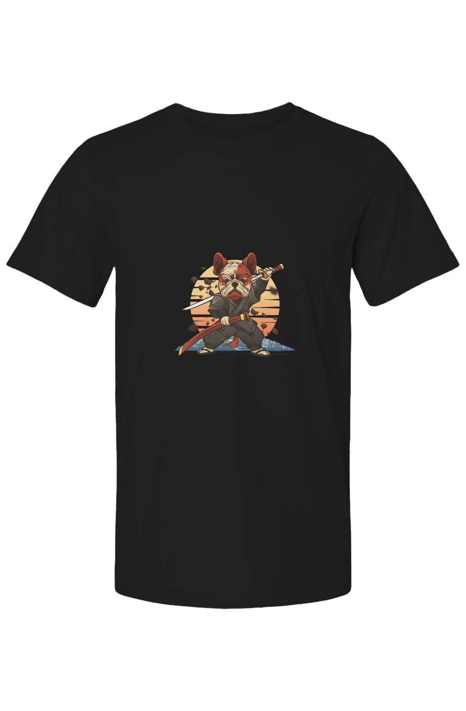 Samurai French Bulldog shirt