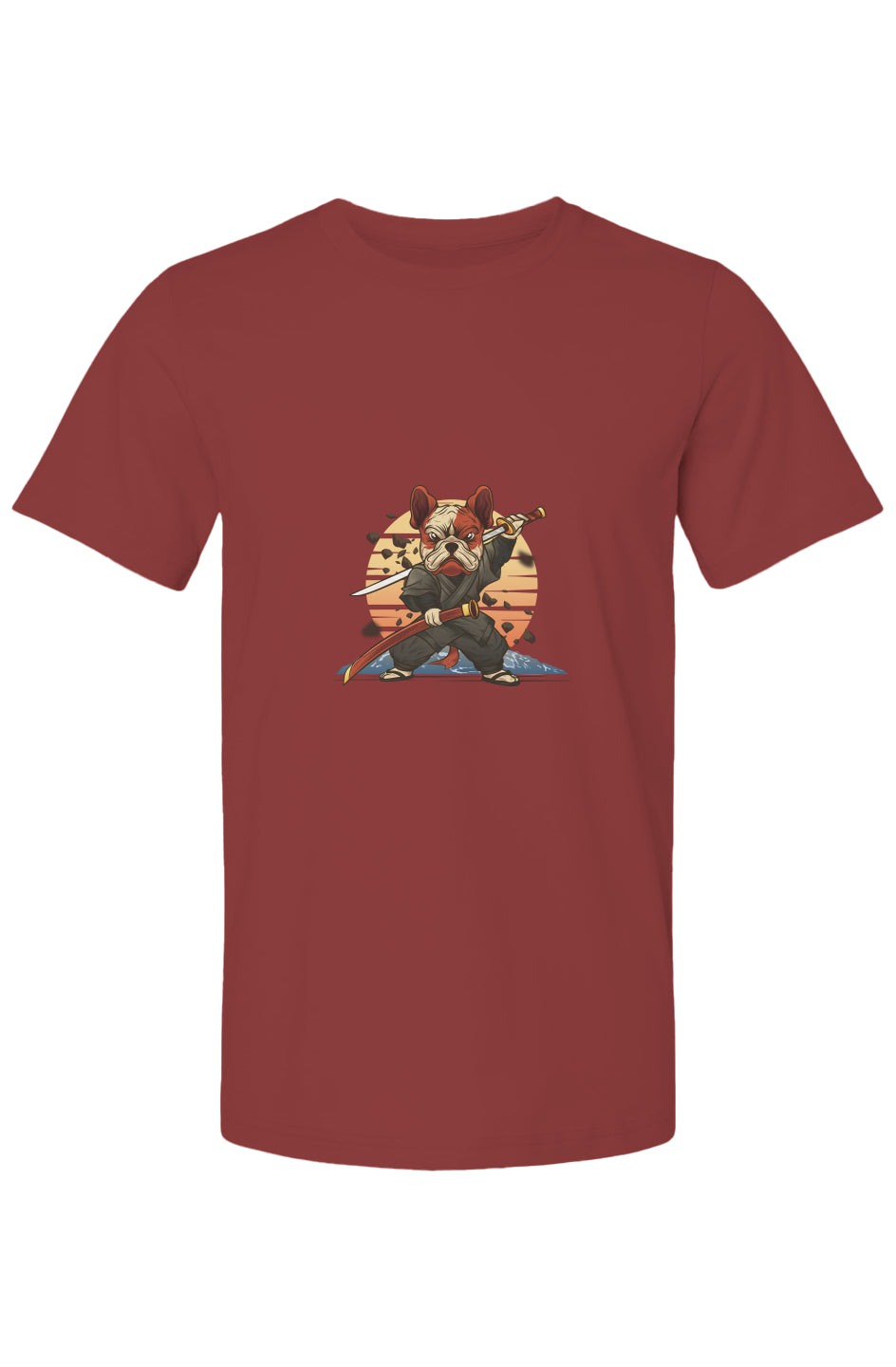 Samurai French Bulldog shirt