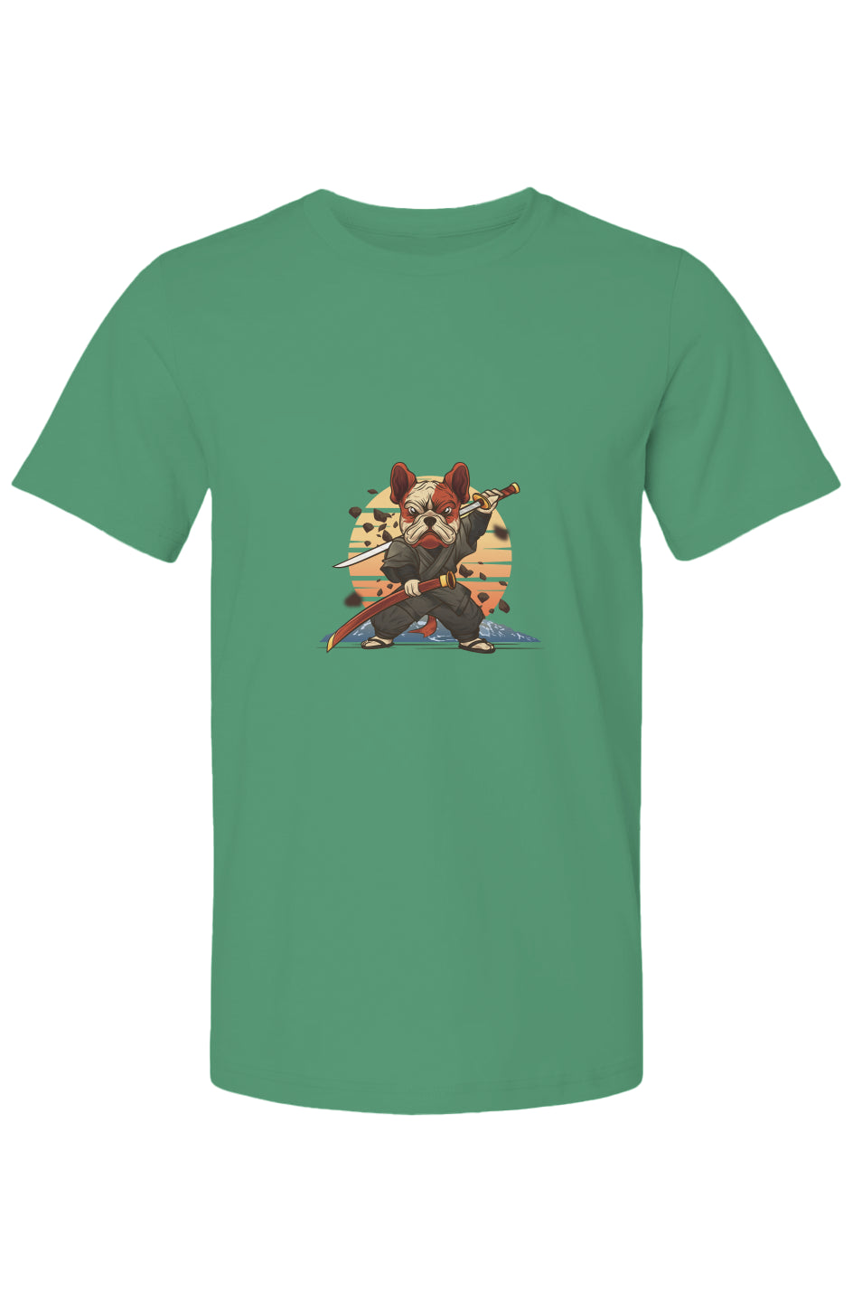 Samurai French Bulldog shirt