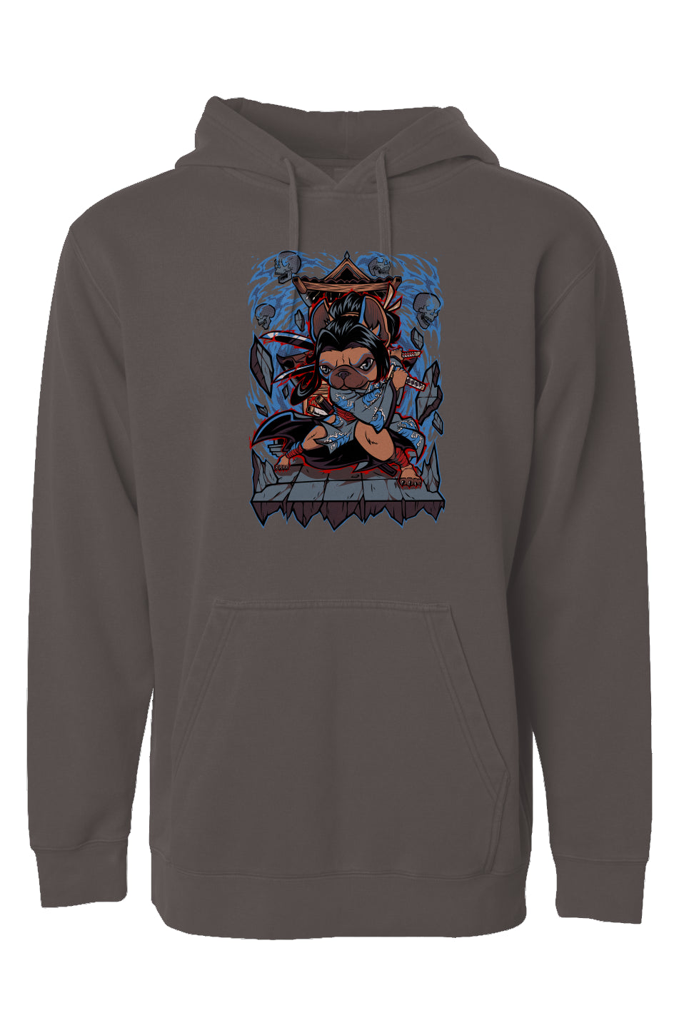 Geisha Frenchie Pigment Dyed Hoodie