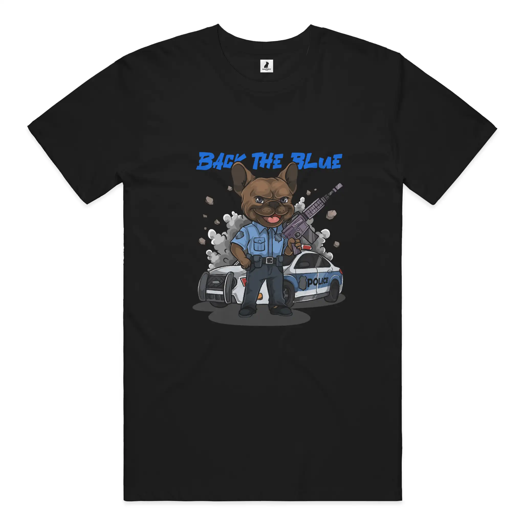 Policeman Frenchie T Shirt