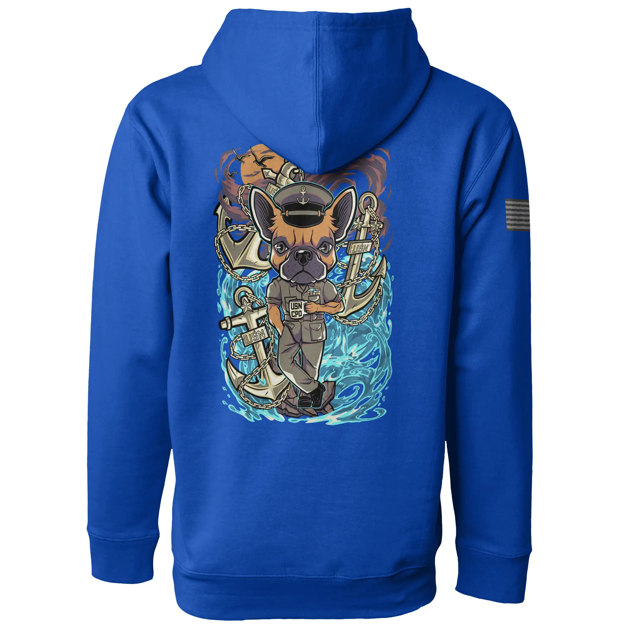 Navy Chief Fleece Pullover Hoodie