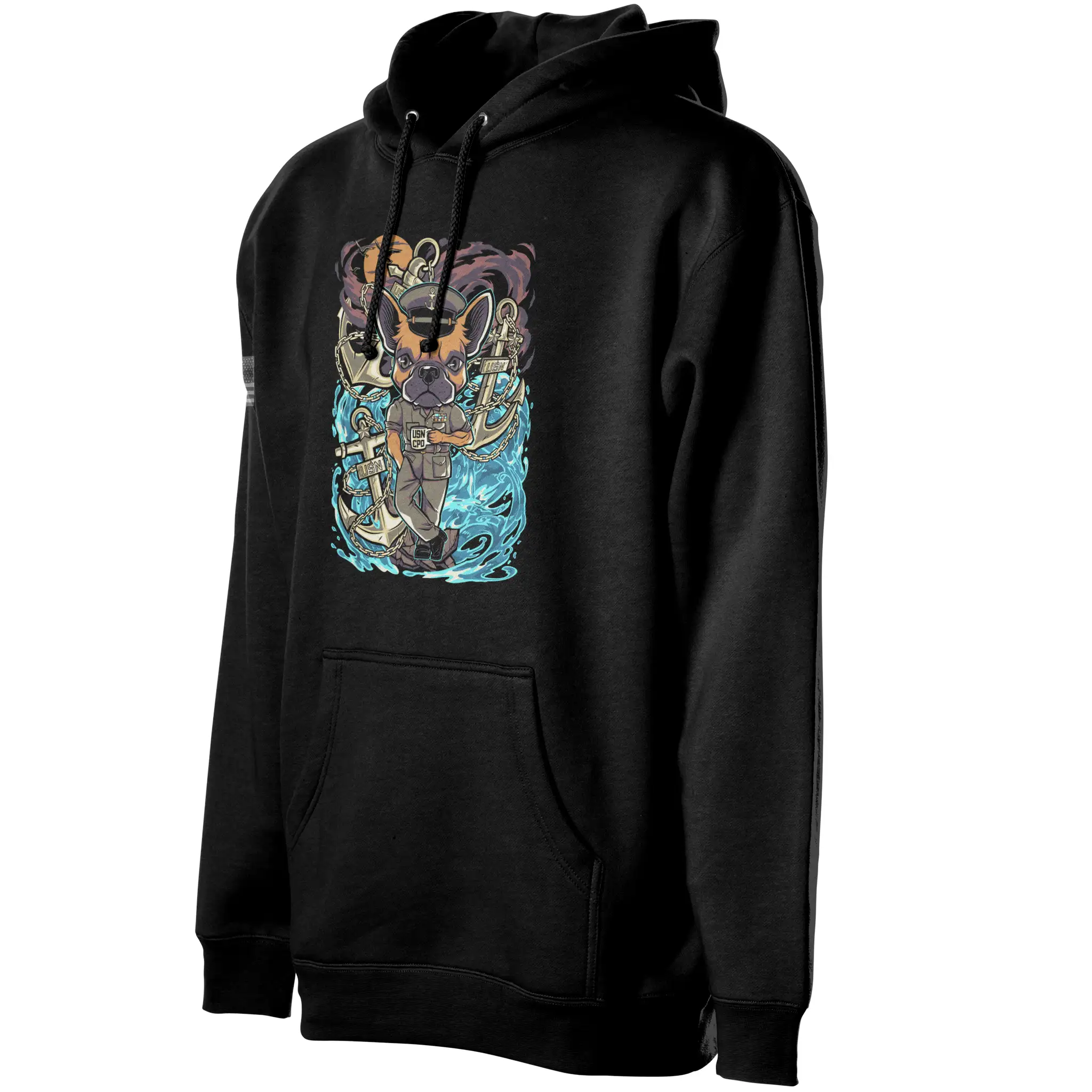 Manny's Navy Chief Fleece Pullover Hoodie
