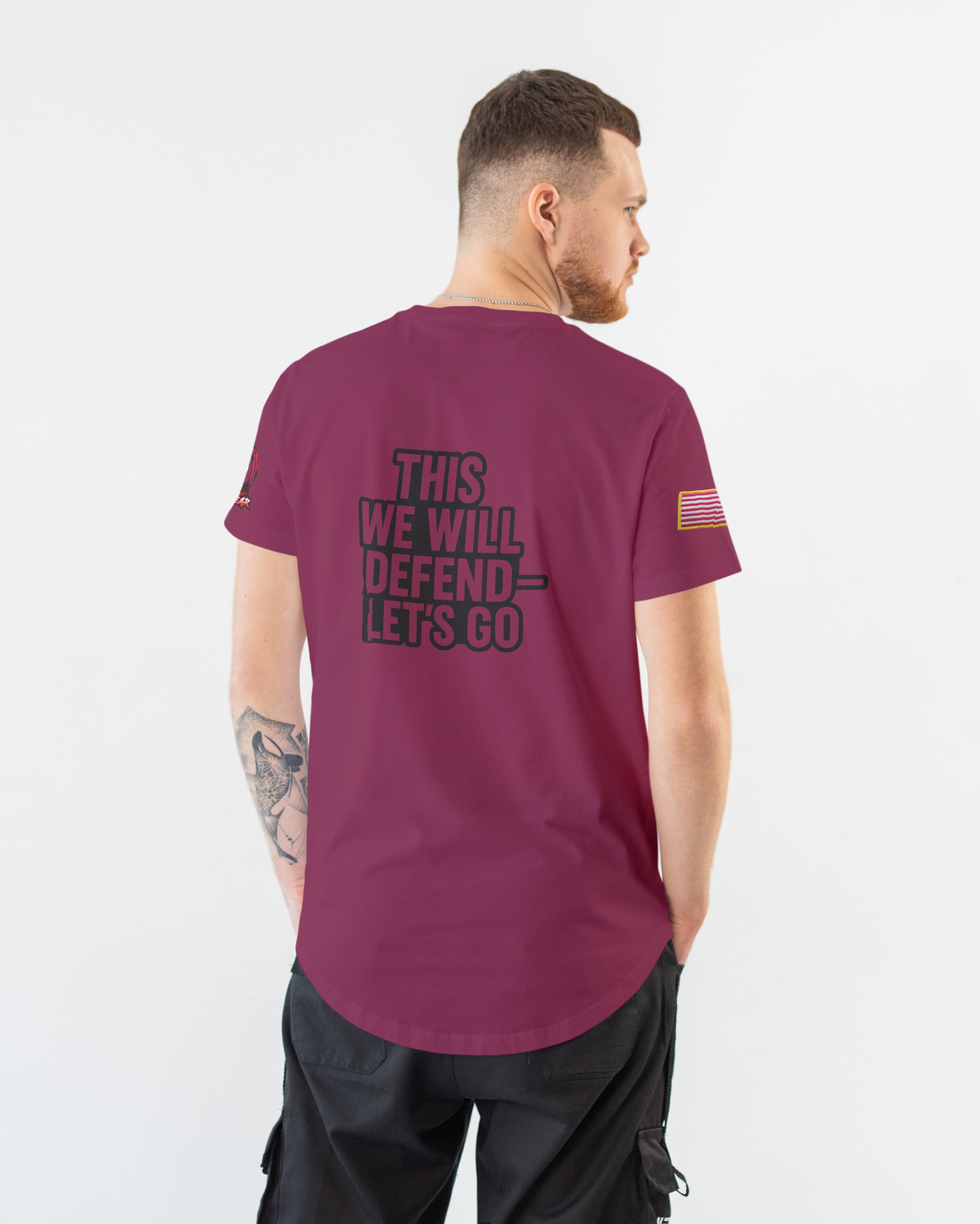 Manny's GritGear Airborne Graphic Tee - Premium Veteran Shirt with French Bulldog Design